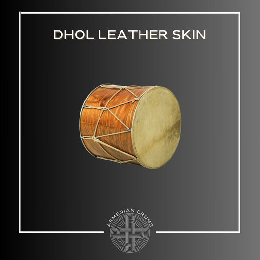 Dhol Traditionnel｜Cuir naturel